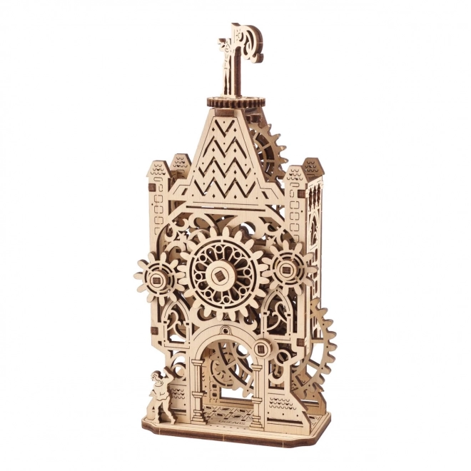Puzzle mécanique en bois 3D Ugears Tour de l'Horloge