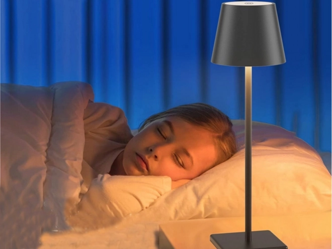 Tafellamp nachtlampje, 3 stappen, hoog, draadloze usb