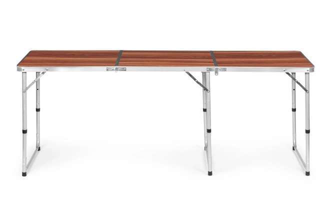 Opvouwbare kampeertafel 180 x 60 cm bruin