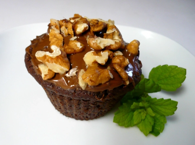 Moule à muffins en téflon avec 12 caissettes en silicone