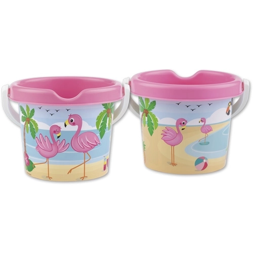 Androni Seau flamant rose - diamètre 13 cm