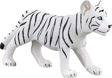 Mojo figuur van een witte Bengaalse tijger – jong