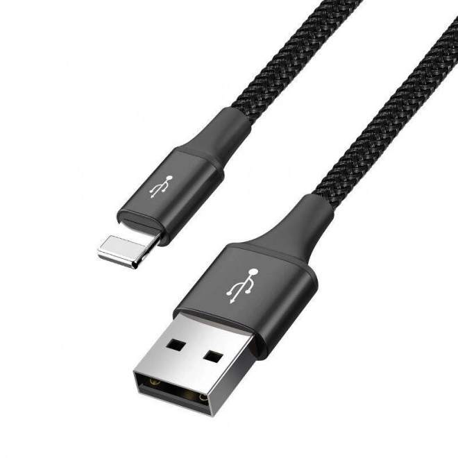 Baseus Snelle USB kabel 4in1 2xUSB-C / Lightning / Micro 3,5A 1,2m - zwart