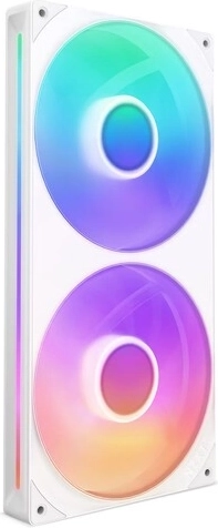 Doppelter 280‑mm‑RGB‑Lüfter NZXT F RGB Core PWM – weiß