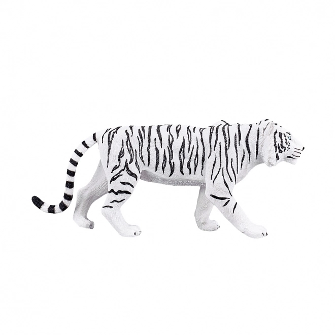Realistische figuur van een witte tijger