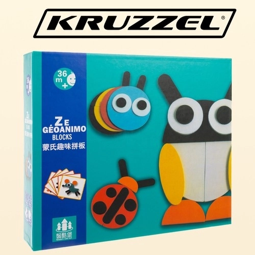 Puzzle en bois Kruzzel 22426