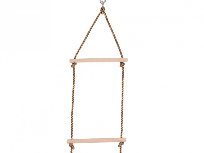 Touwladder houten tuin schommel