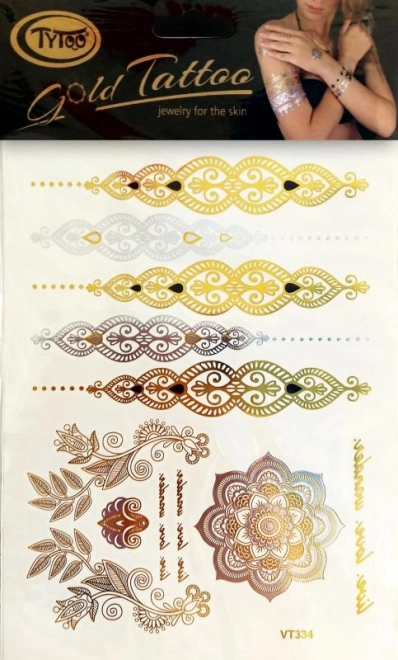 TyToo Gouden tatoeage - armbanden – Variant 1