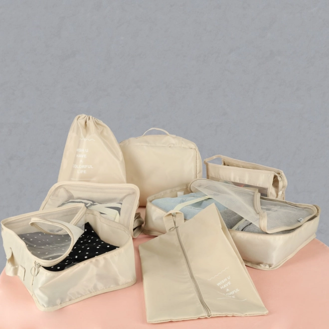 Set van reistasorganizers - 8 stuks
