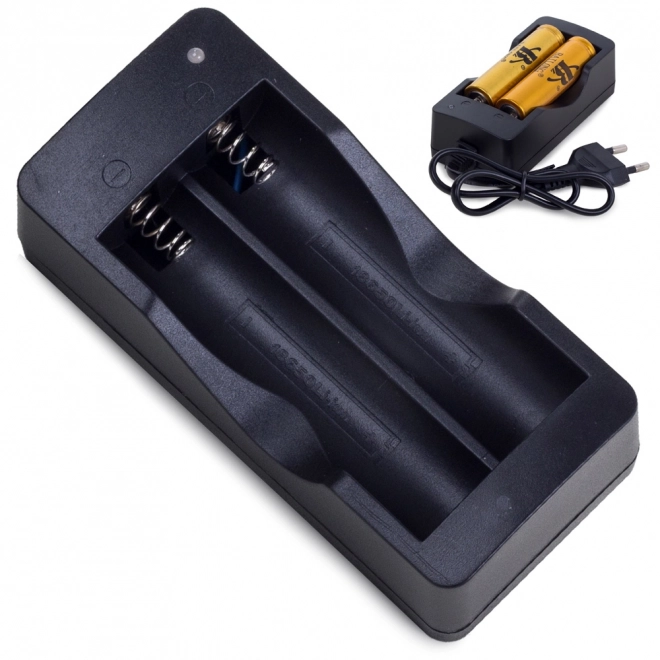 Dubbele batterijlader 18650