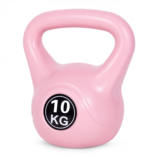 Kettlebell pour exercices rose - 10kg