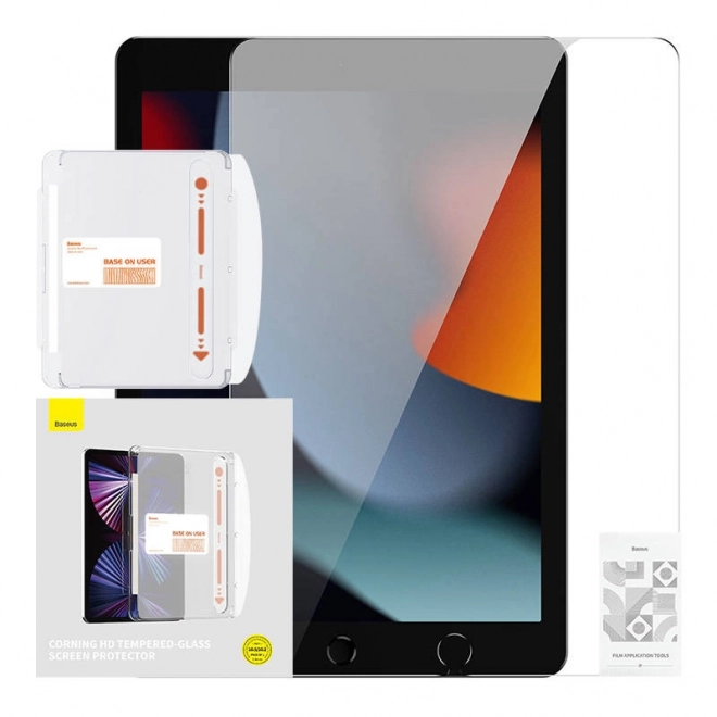 Schutzgehärtetes Glas Baseus für iPad 10,2"/Air3 10,5"