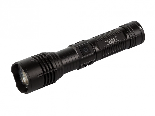 Militärische Taschenlampe mit LED und Zoom von Bailong