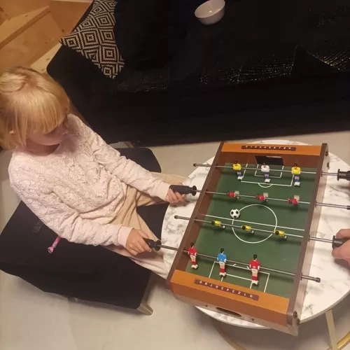 Tischfußball für Kinder und Erwachsene