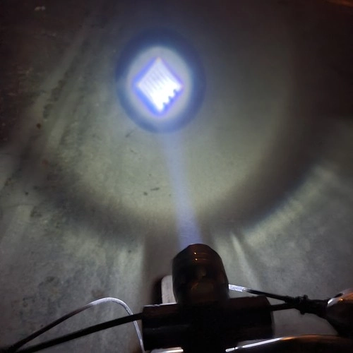 Cycling LED Lamp CREE XM-L T6 USB with Rear Light