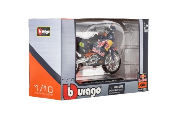 Metalen model motorfiets KTM 450 Rally Dakar