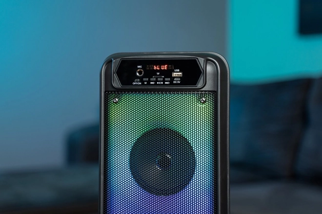 Flamebox Bluetooth Lautsprecher mit RGB-Beleuchtung