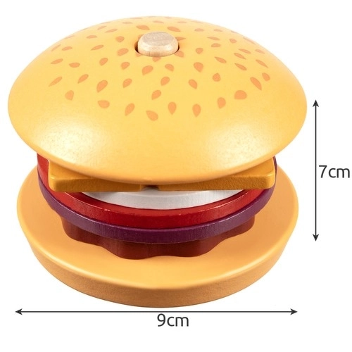 Kruzzel hamburger en bois 22673