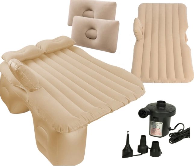 Complete set with pump and pillows