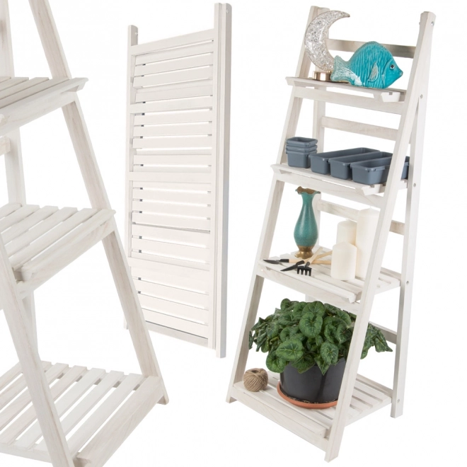 Houten meerlagige plantenbak of rek