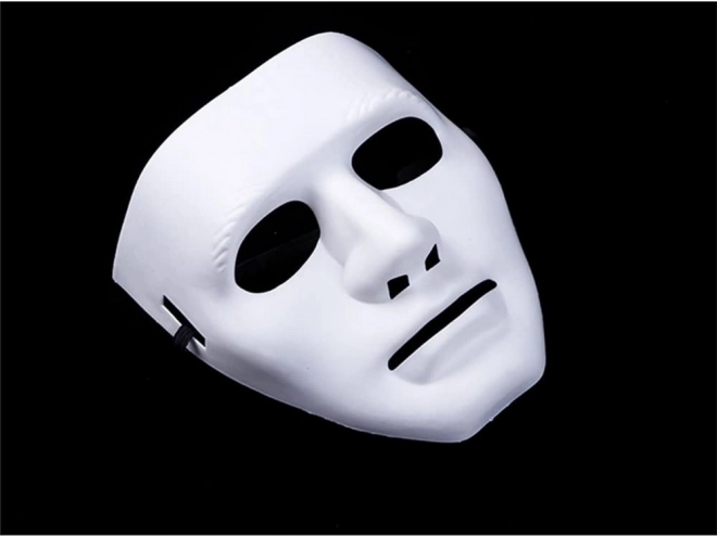 White Halloween Michael Myers Horror Mask