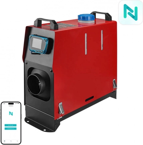 independent diesel heater BlitzWolf 5 kW, 12 V with Bluetooth and app control