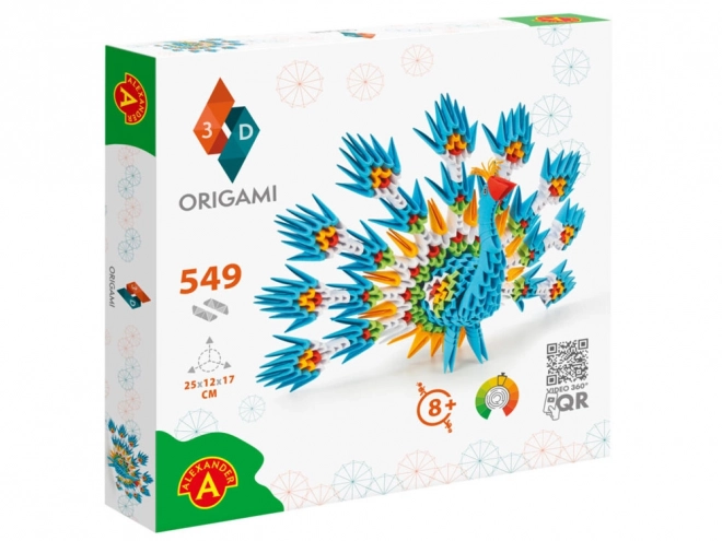Creatieve Origami 3D Pauw van Alexander