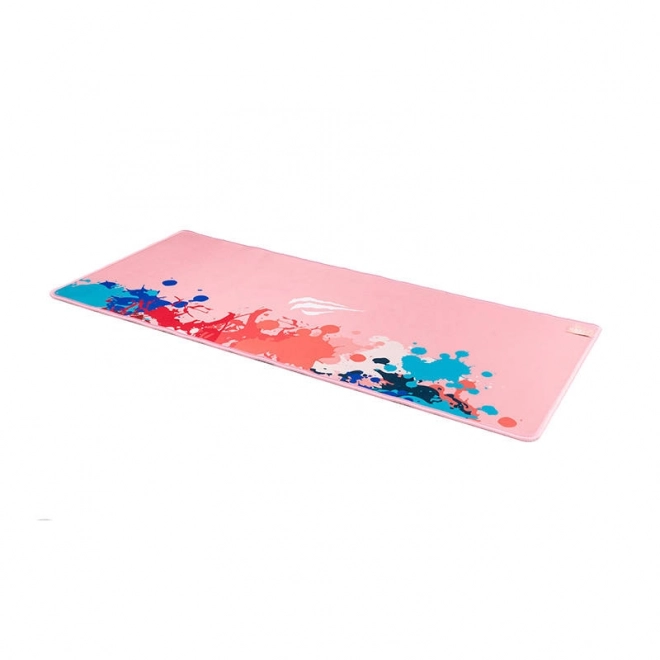 Tapis de souris de jeu Rose avec motifs colorés
