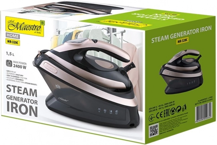 Leistungsstarker Dampf und schneller Start