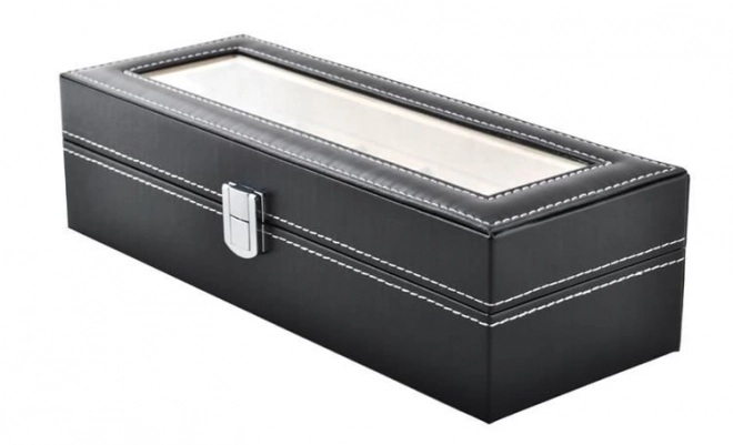 Watch And Jewelry Organizer With 6 Compartments