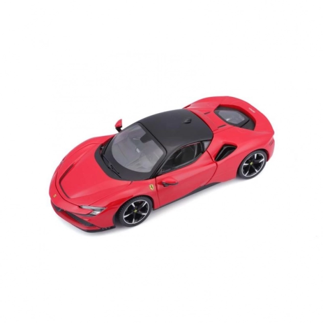 Bburago 1:24 Ferrari Top SF90 Stradale Rood