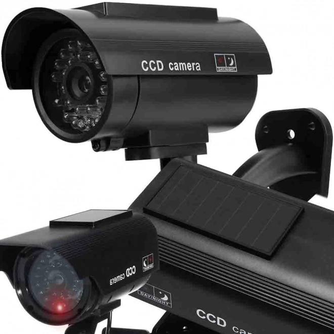 Buitenwand Dummy Camera met LED en Zonne-energie