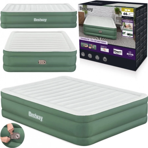 Bestway Selbstaufblasbare Doppel-Luftmatratze 203x152x46 cm