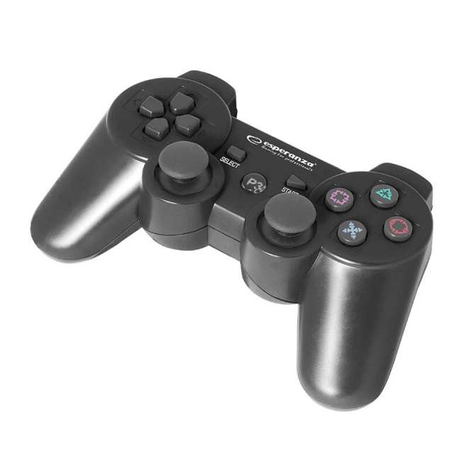 Precise control: 2 sticks and 12 buttons