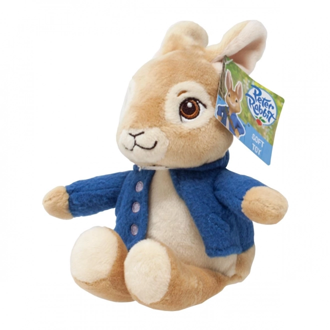 Plush Peter Rabbit in Blue Jacket