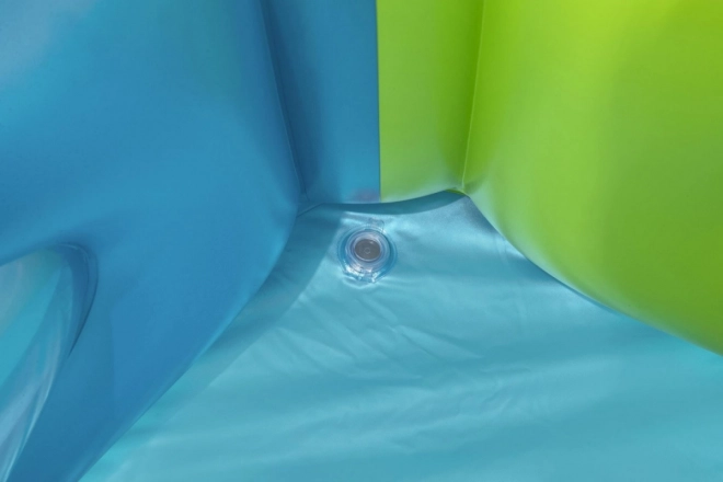 Aufblasbarer Pool mit Fenstern für Kinder - 168 cm x 168 cm x 56 cm