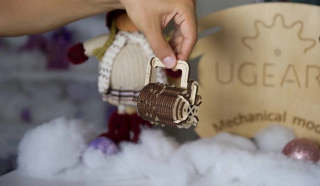 Ugears 3D puzzel - Cijfer slot 34 stukjes