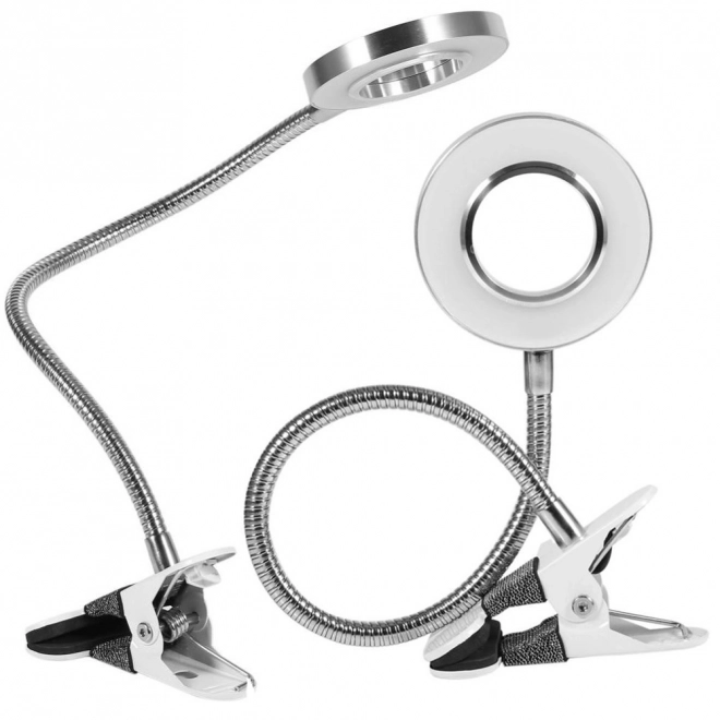 Lampe LED cosmétique de table avec pince