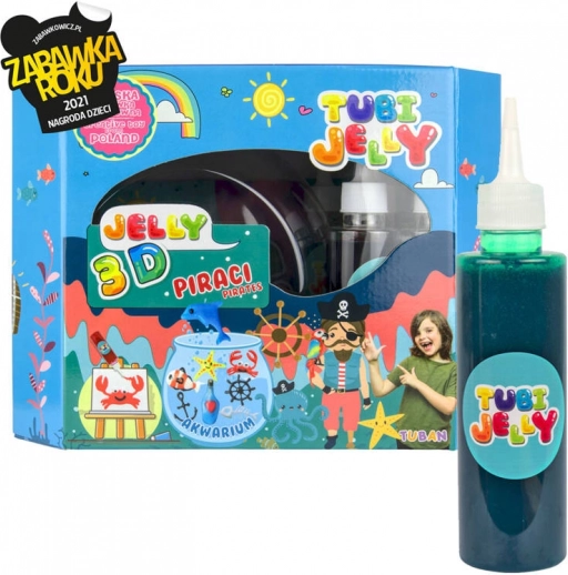 Tubi Jelly pirates 3D – grand aquarium kit créatif