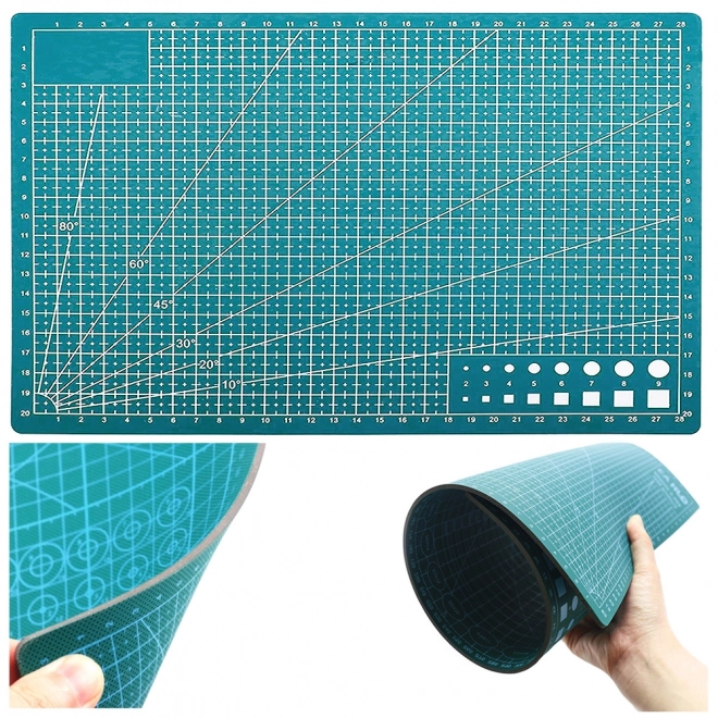 Self-healing A4 cutting mat, double-sided