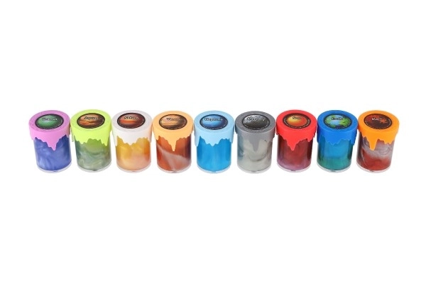 Slime – Système solaire 6 cm, assortiment