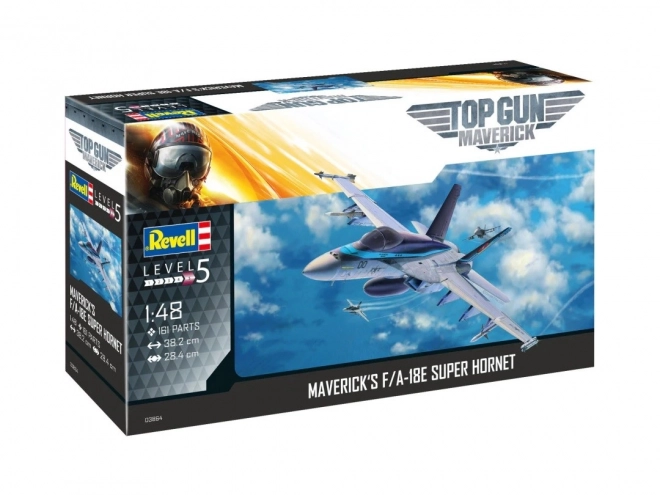 Plastic model F/A-18E Super Hornet Top Gun