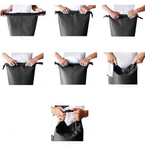 Waterdichte tas 20L zwart 23566