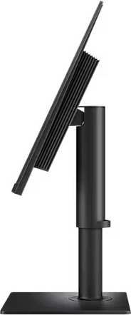 Ergonomischer Standfuß mit Höhenverstellung und Pivot