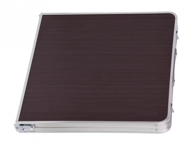 Toeristische tafelset inklapbare campingtafel groot 4 stoelen koffer