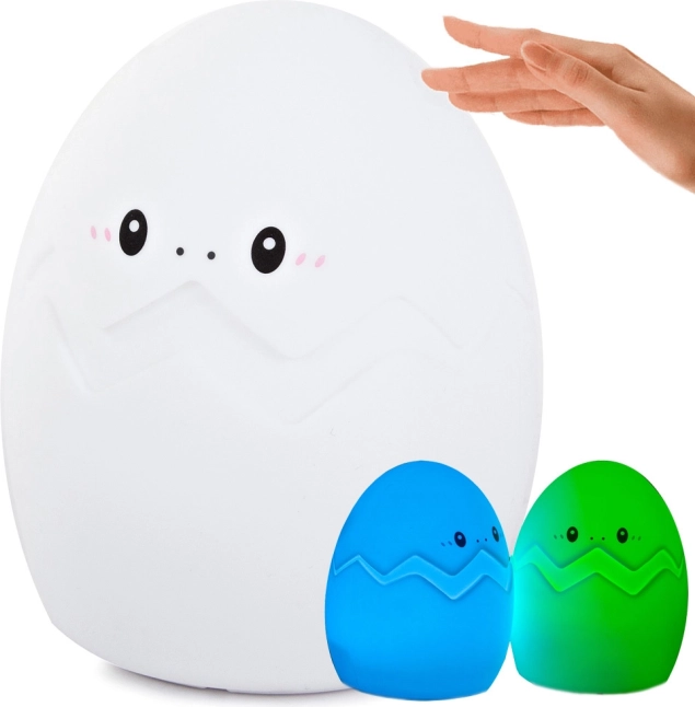 Night Light RGB Silicone Egg