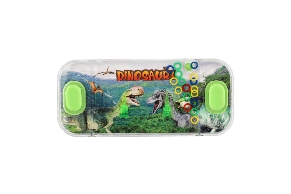 Jeu d'eau casse-tête 15,5x7cm plastique dinosaure 4 types 24 pcs dans une boîte