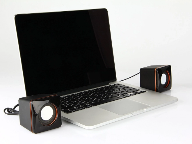 Computerspeakers met USB-voeding