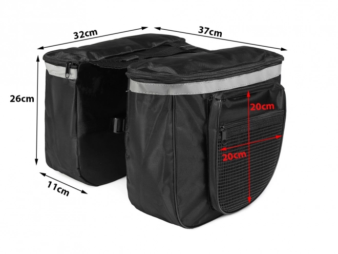 Large Bicycle Rear Pannier Bag