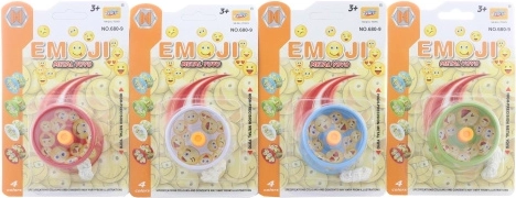 Yo-yo en métal avec motif emoji